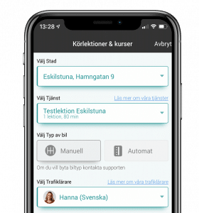 My Driving Academy- image of Mitt Körkort app